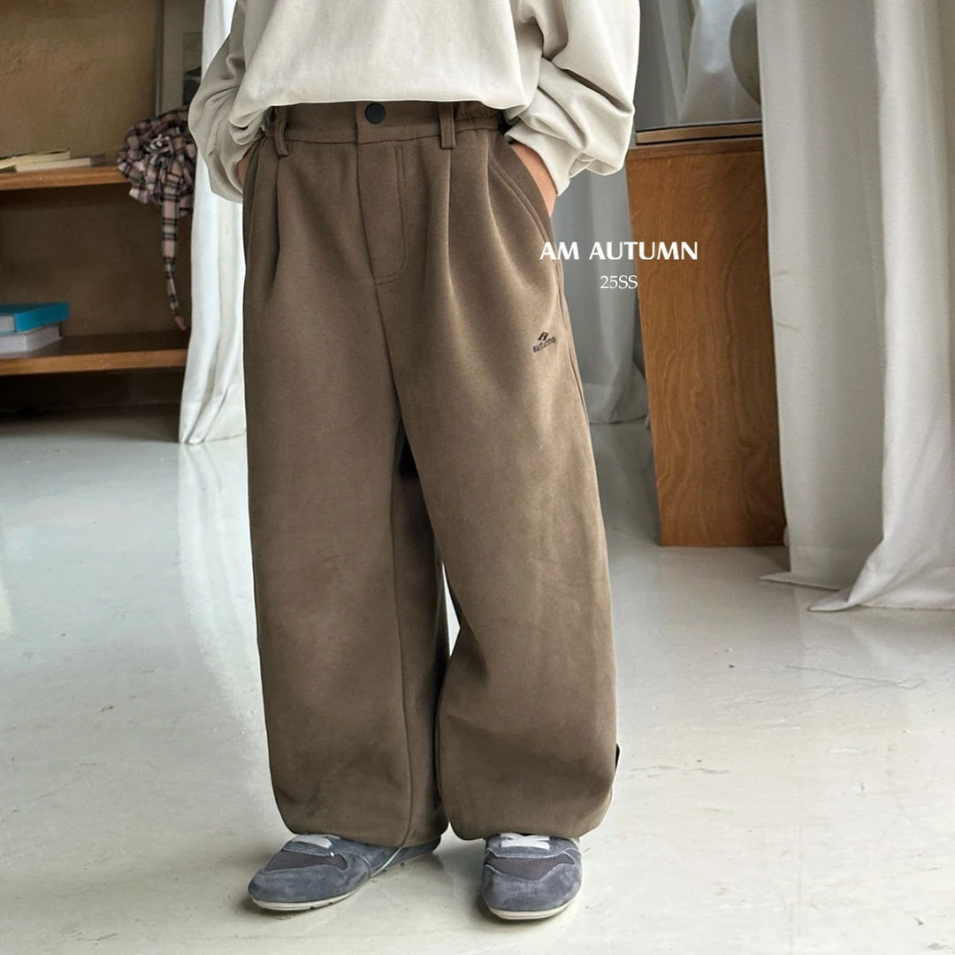 现货「AM AUTUMN」【云束感】云卫衣男童秋季绣花束脚卫裤NQ52133