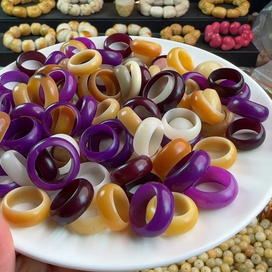 手串菩提根/象牙果瑕疵跑环100颗批发