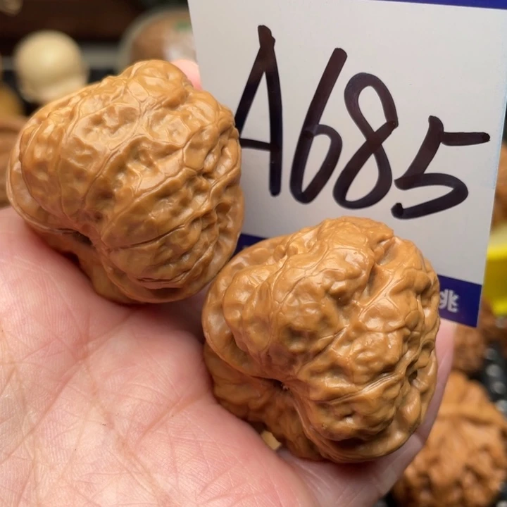 桃核把件蛤蟆头36