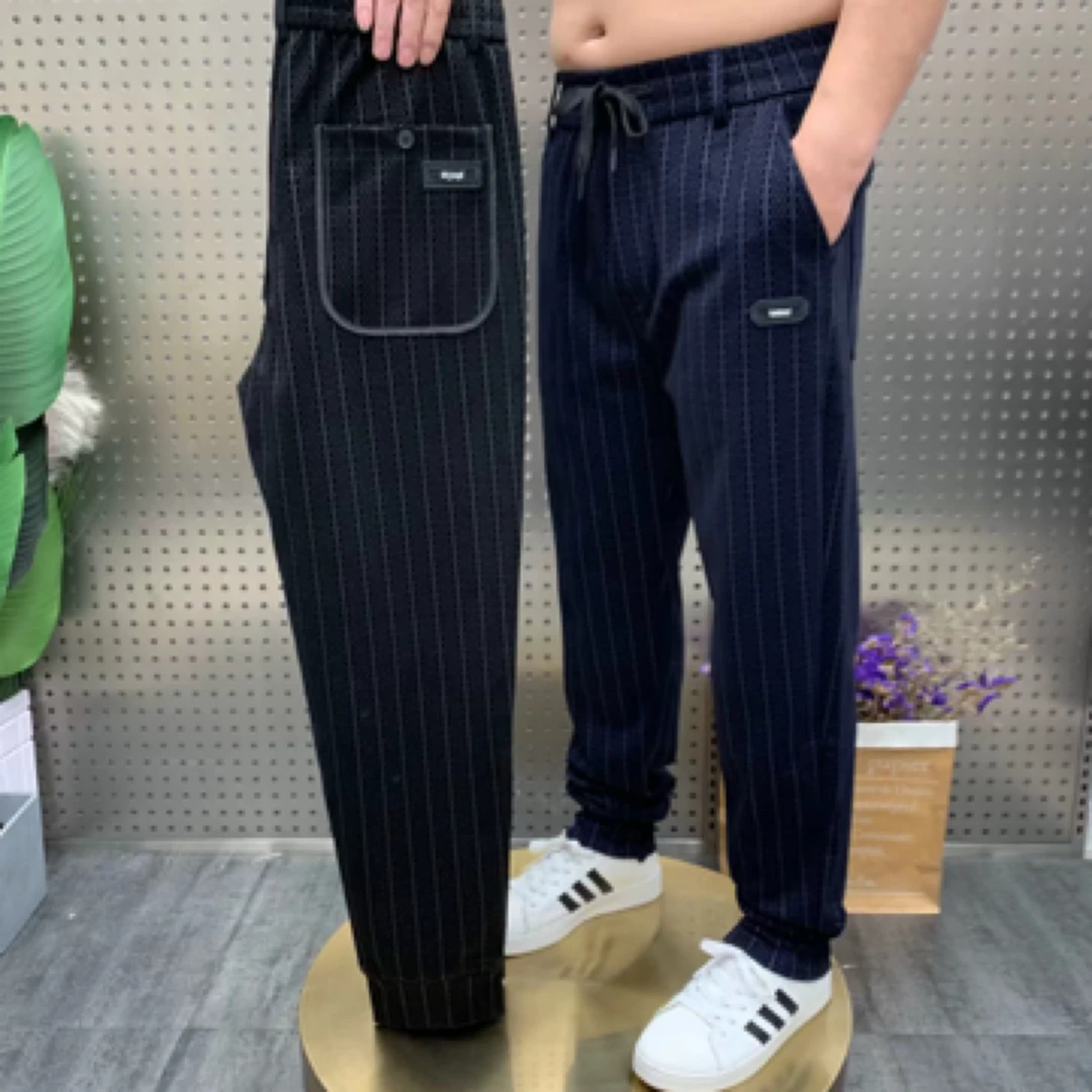 男士高端品质休闲裤植绒