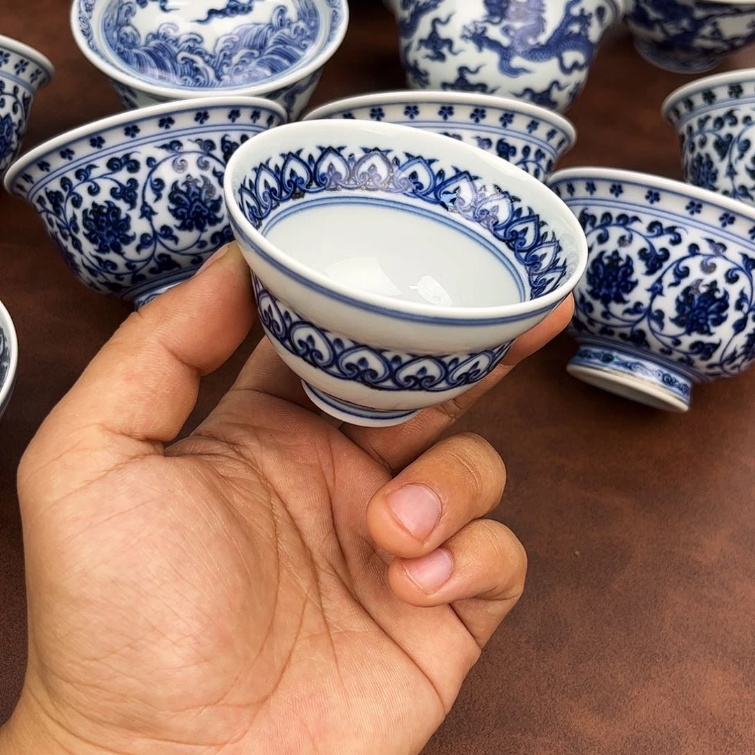 摆件保宝相葫芦杯手绘