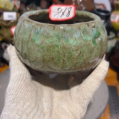 粗陶花盆手工花盆制作