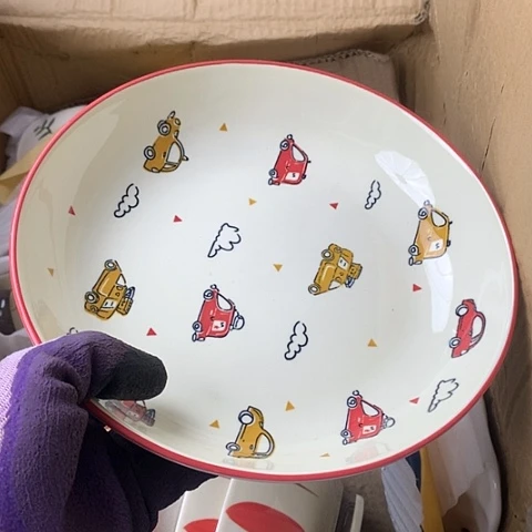 盘陶瓷制品满25拼单发货默认微瑕