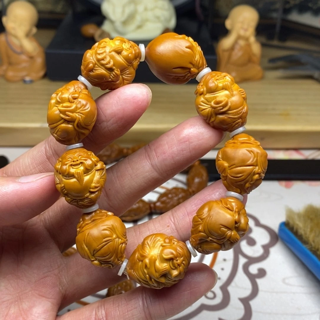 橄榄核手串/手链橄榄核雕工艺手串