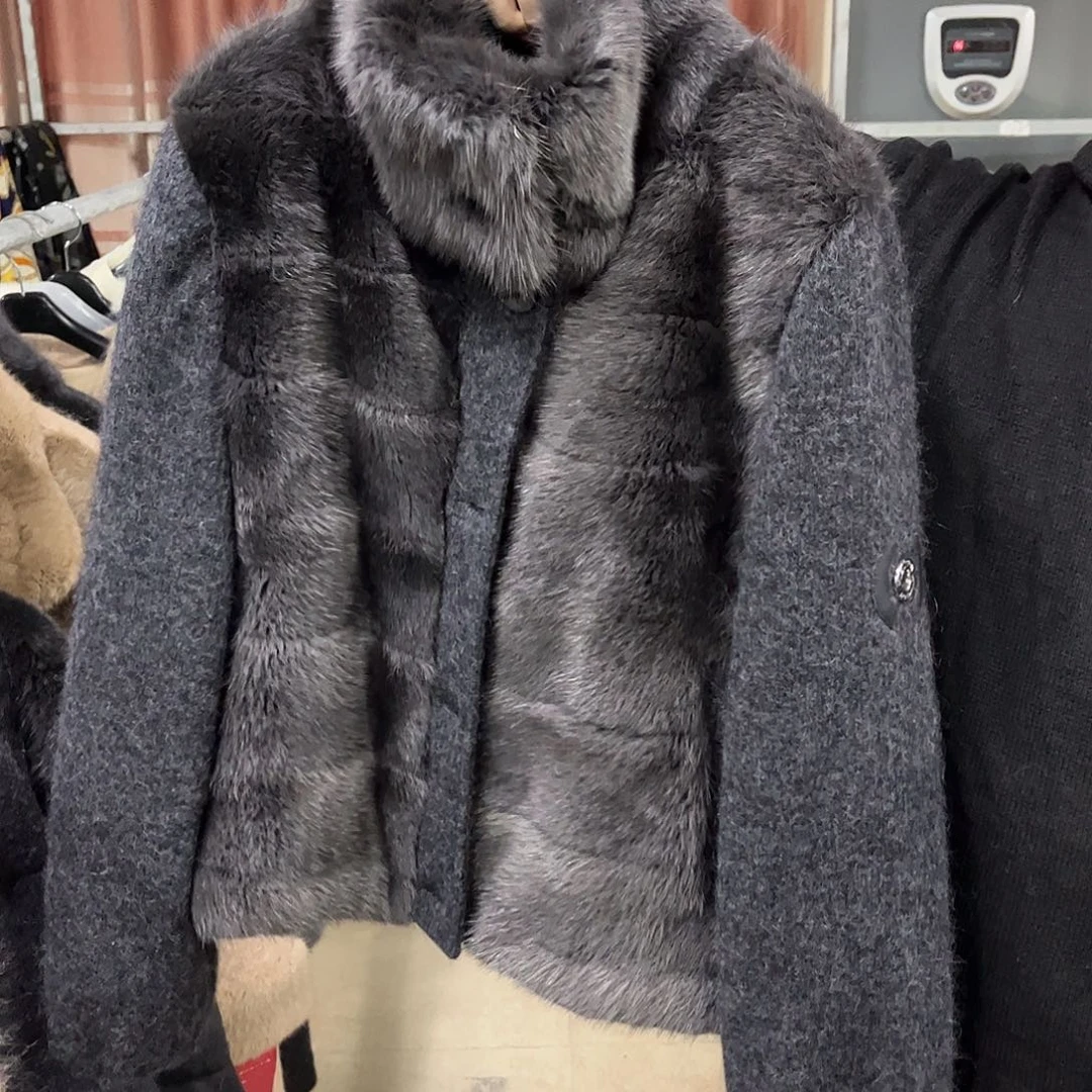 凯撒世家水貂马海毛羊驼绒