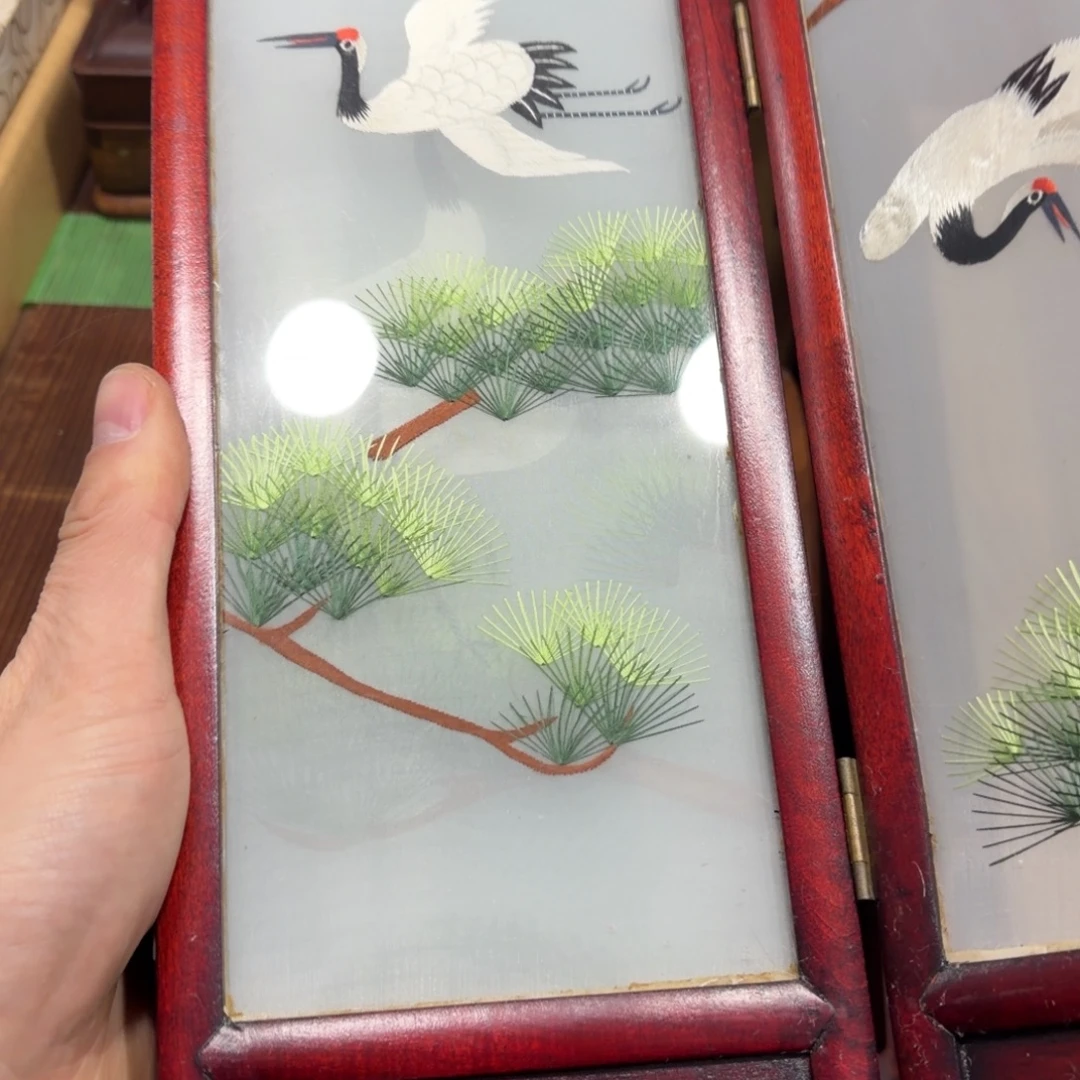 刺绣般若中古美术工艺品