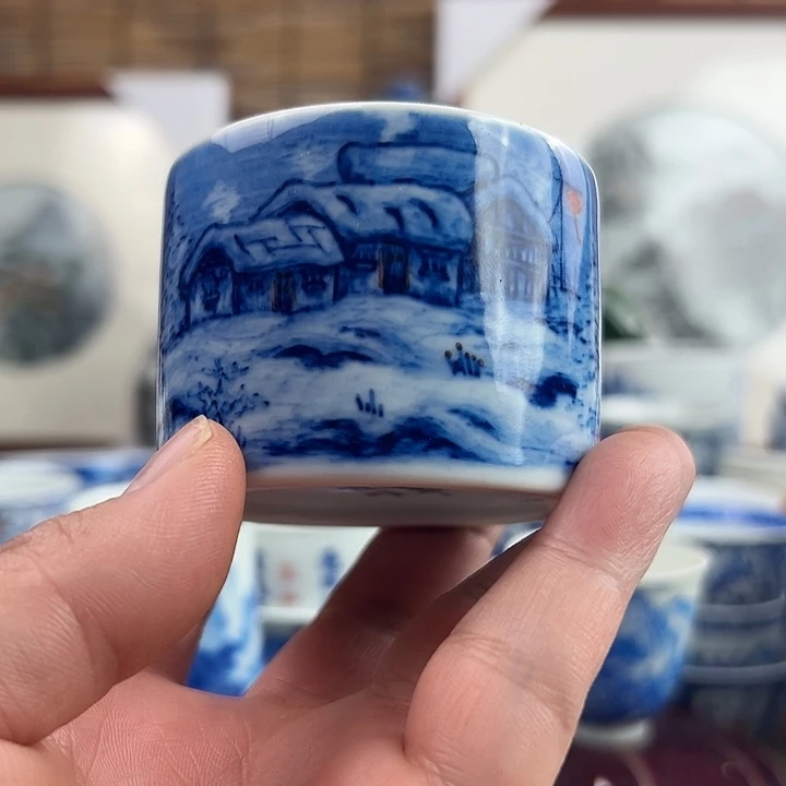 景德镇陶瓷手绘杯子