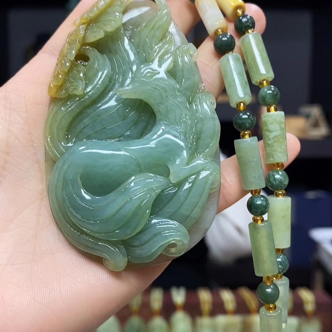 岫玉挂件吊坠未镶嵌