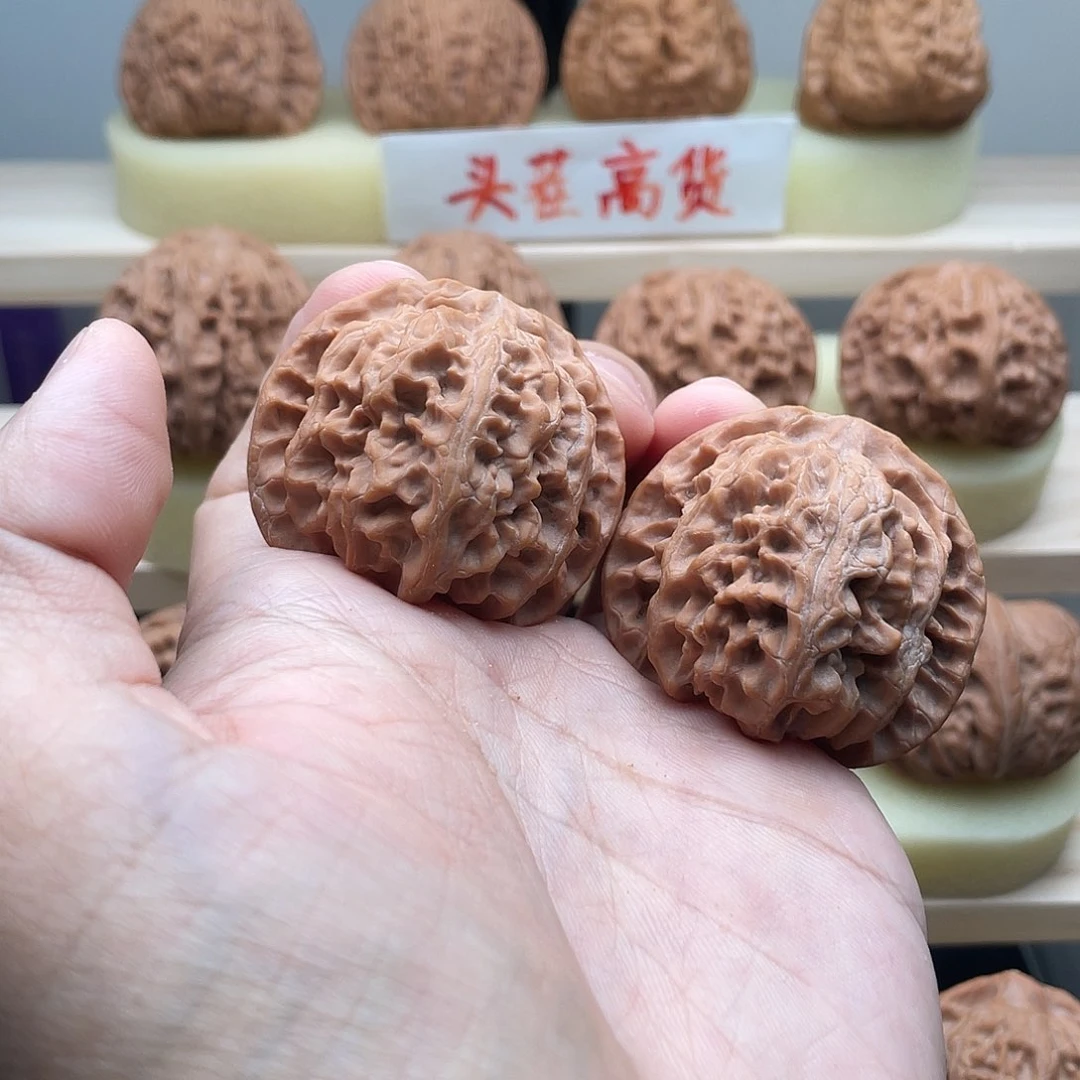 吊坠文玩核桃42全品苹果园