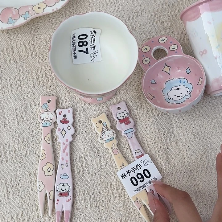 普通钢化玻璃双饮款奶***罐