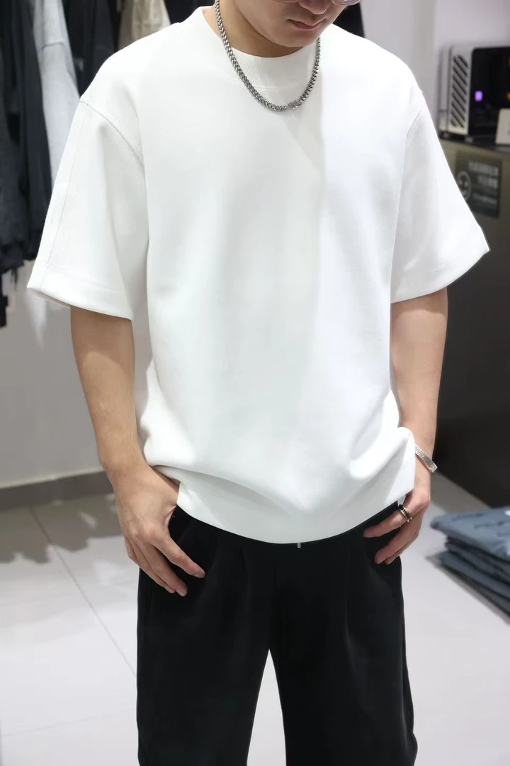 早秋基础打底短T