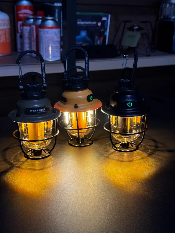 户外野营三档长续航防水便携照明氛围一只