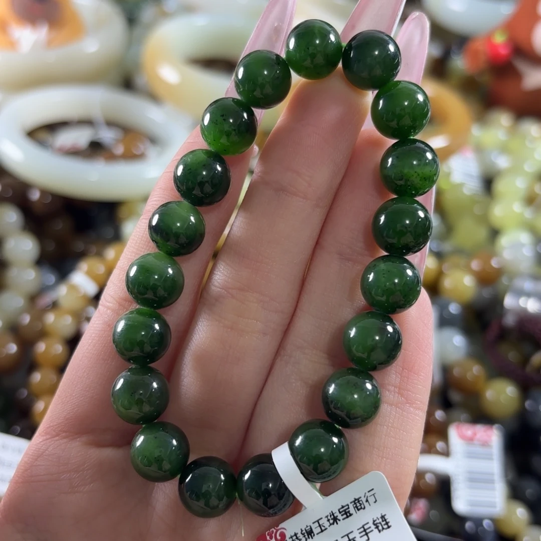 和田玉未镶嵌手链176