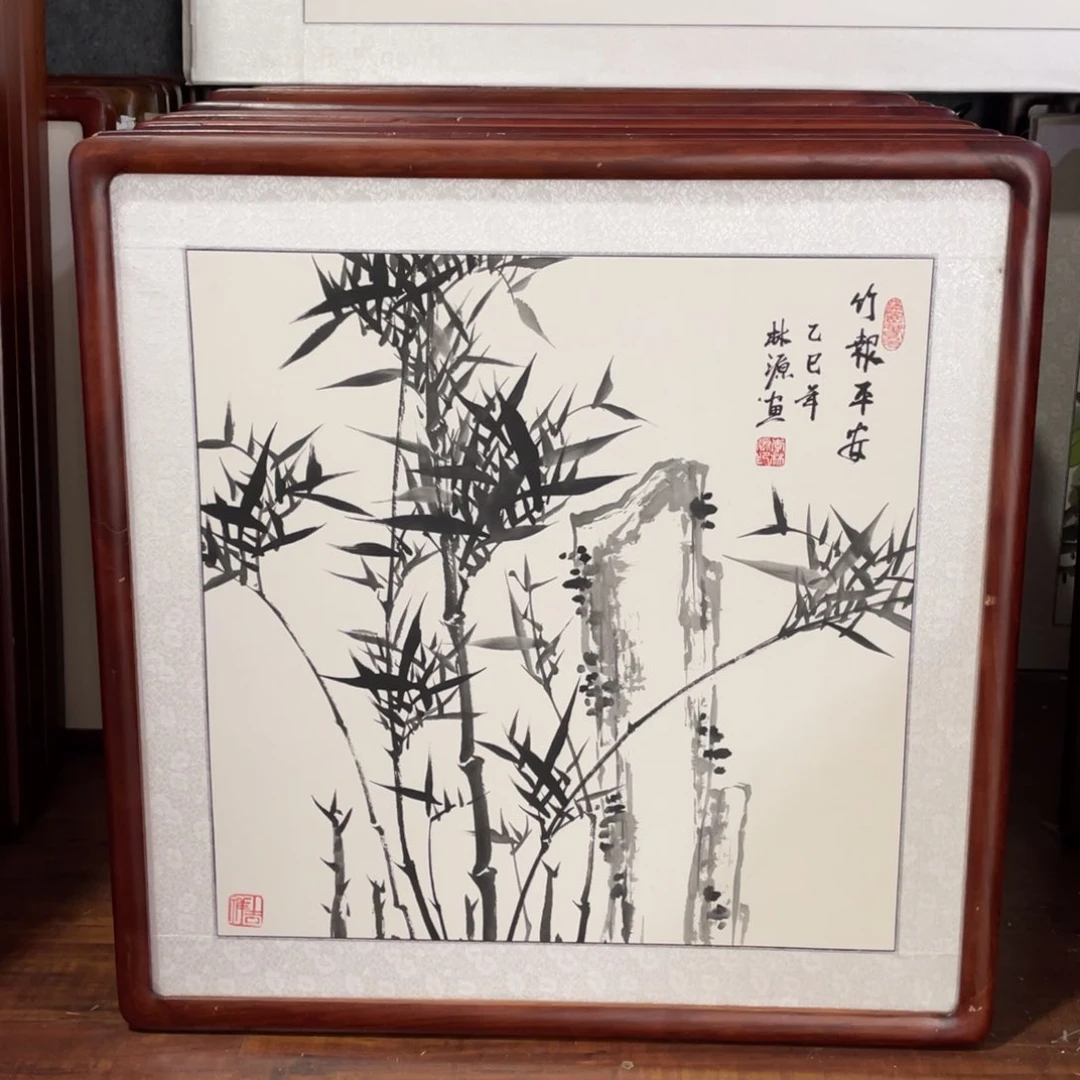 国画带框尺寸63*63厘米