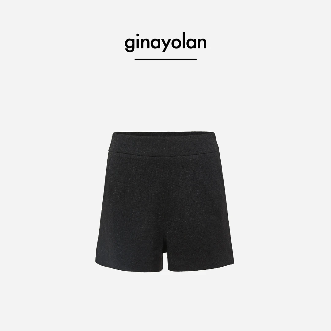 GINAYOLAN/瑾颜【推荐款】意大利进口面料夏季百搭透气薄款短裤