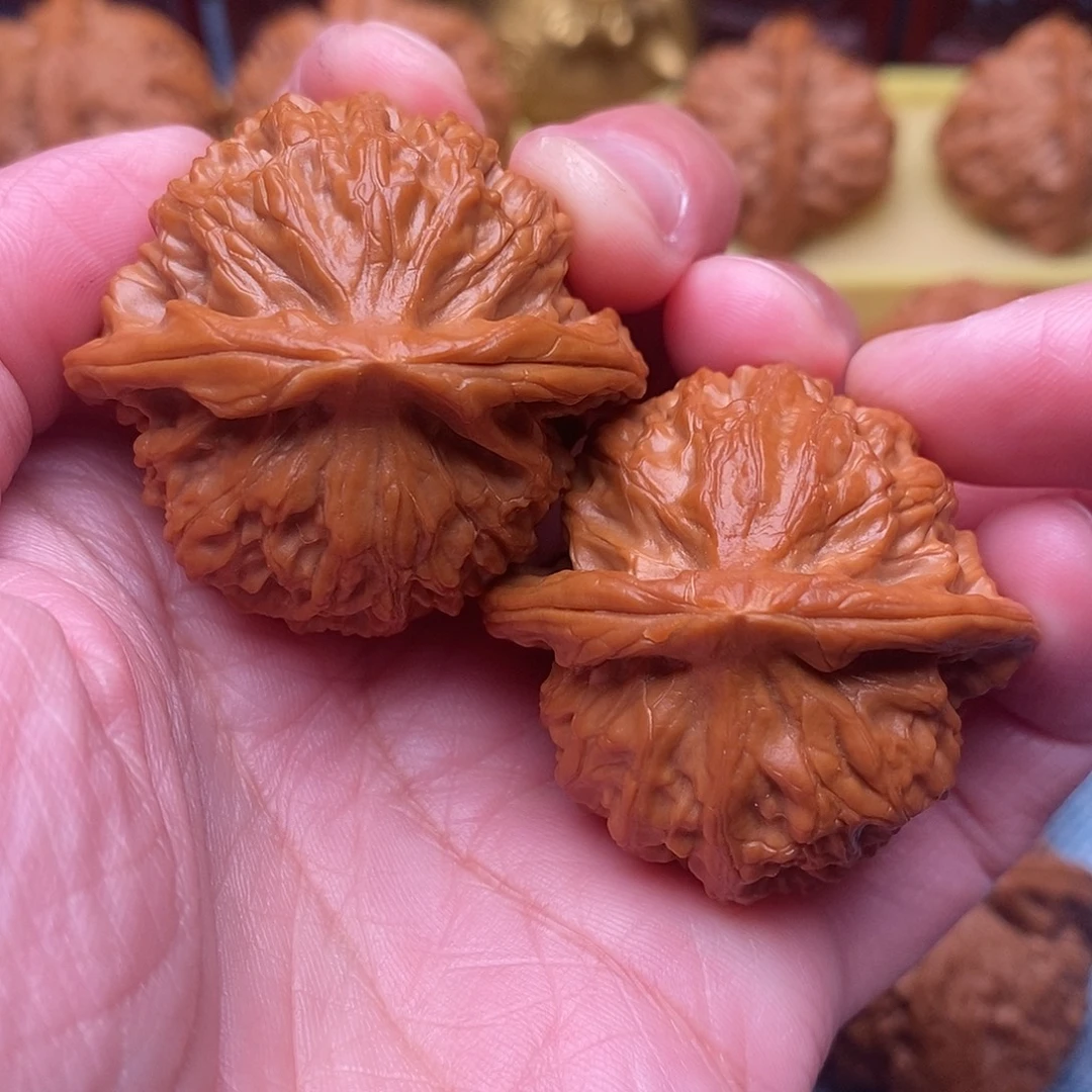 把件文玩核桃毕业全品金麒麟粗棱39.8尺