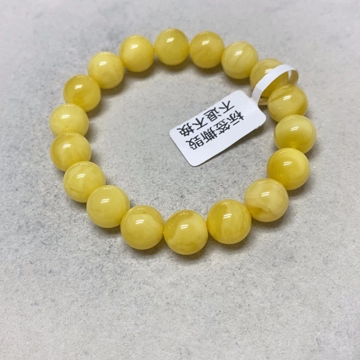 未镶嵌蜜蜡裸石串