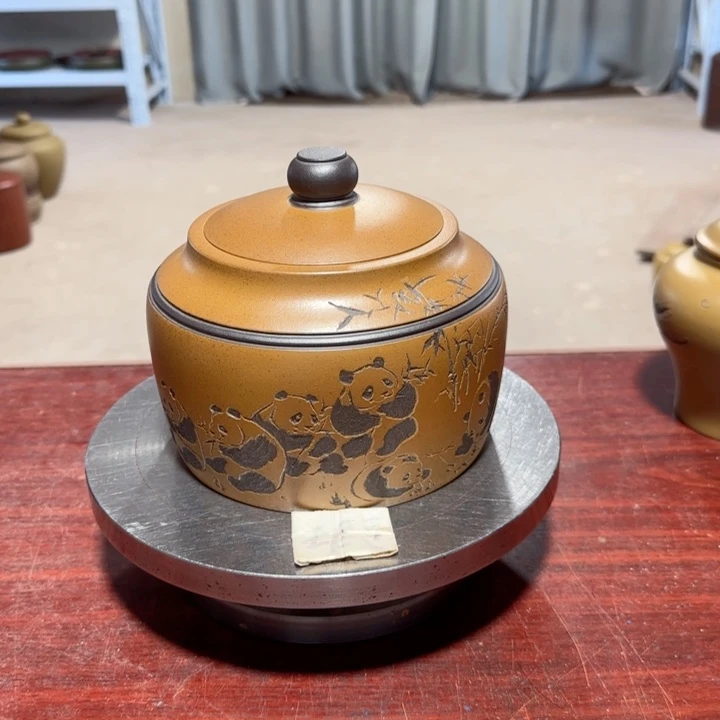 紫砂茶叶罐。。。。。。。。。。