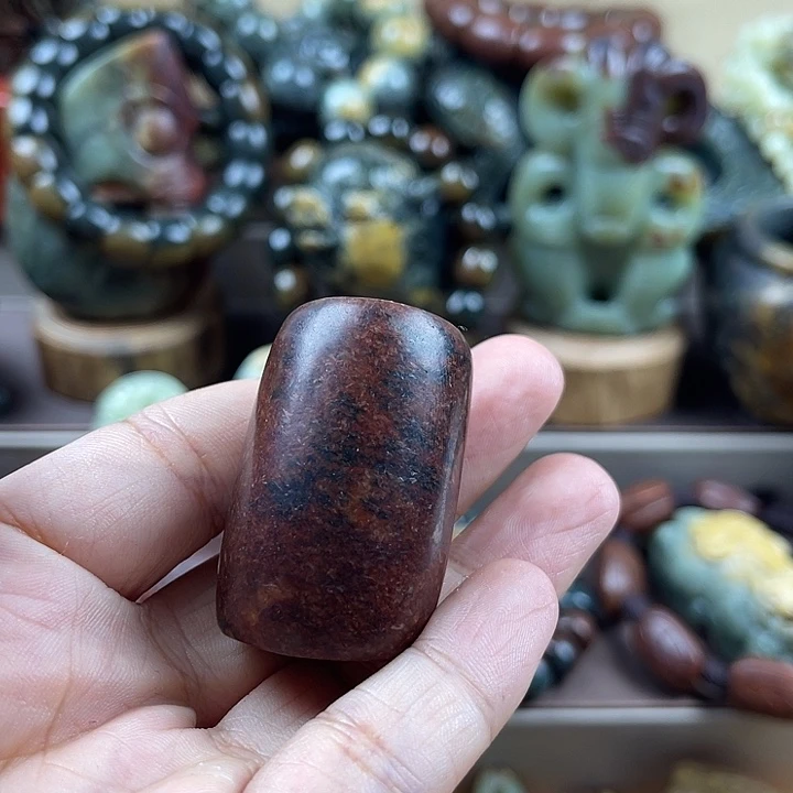 手串未镶嵌岫岩河磨玉（透闪石质玉）