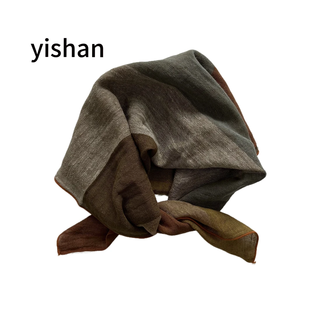 民族风包头护颈防晒装饰保暖围巾波西米亚风中性常规不起球女