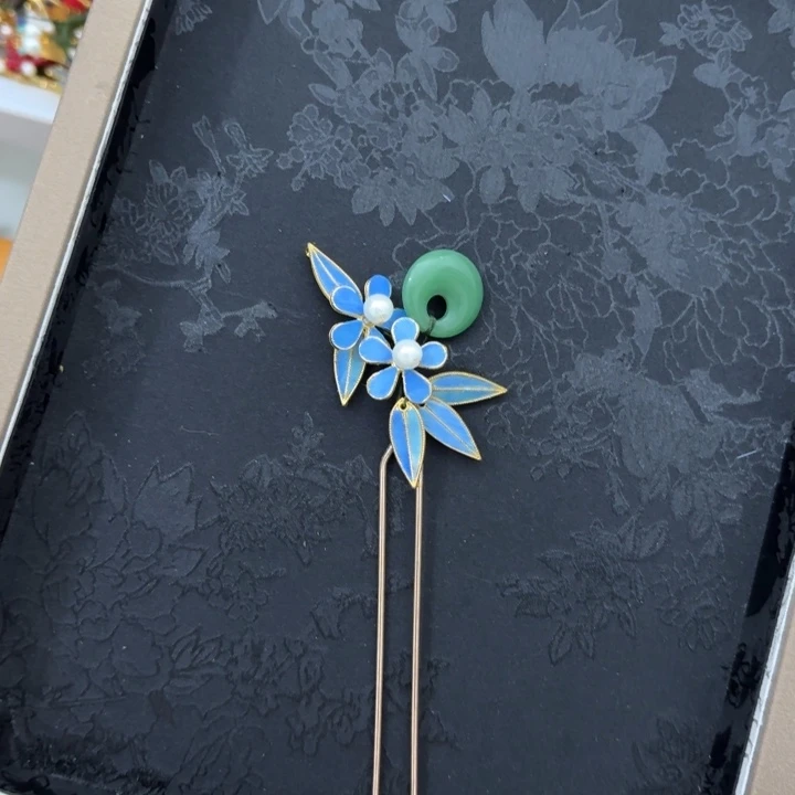 醋酸铁合金鹅毛仿点翠