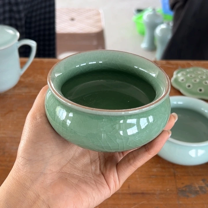 小米茶器龙泉青瓷