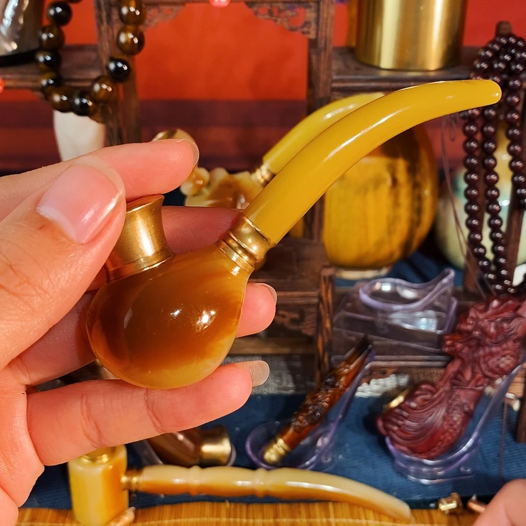 手工制作牛角粗中细