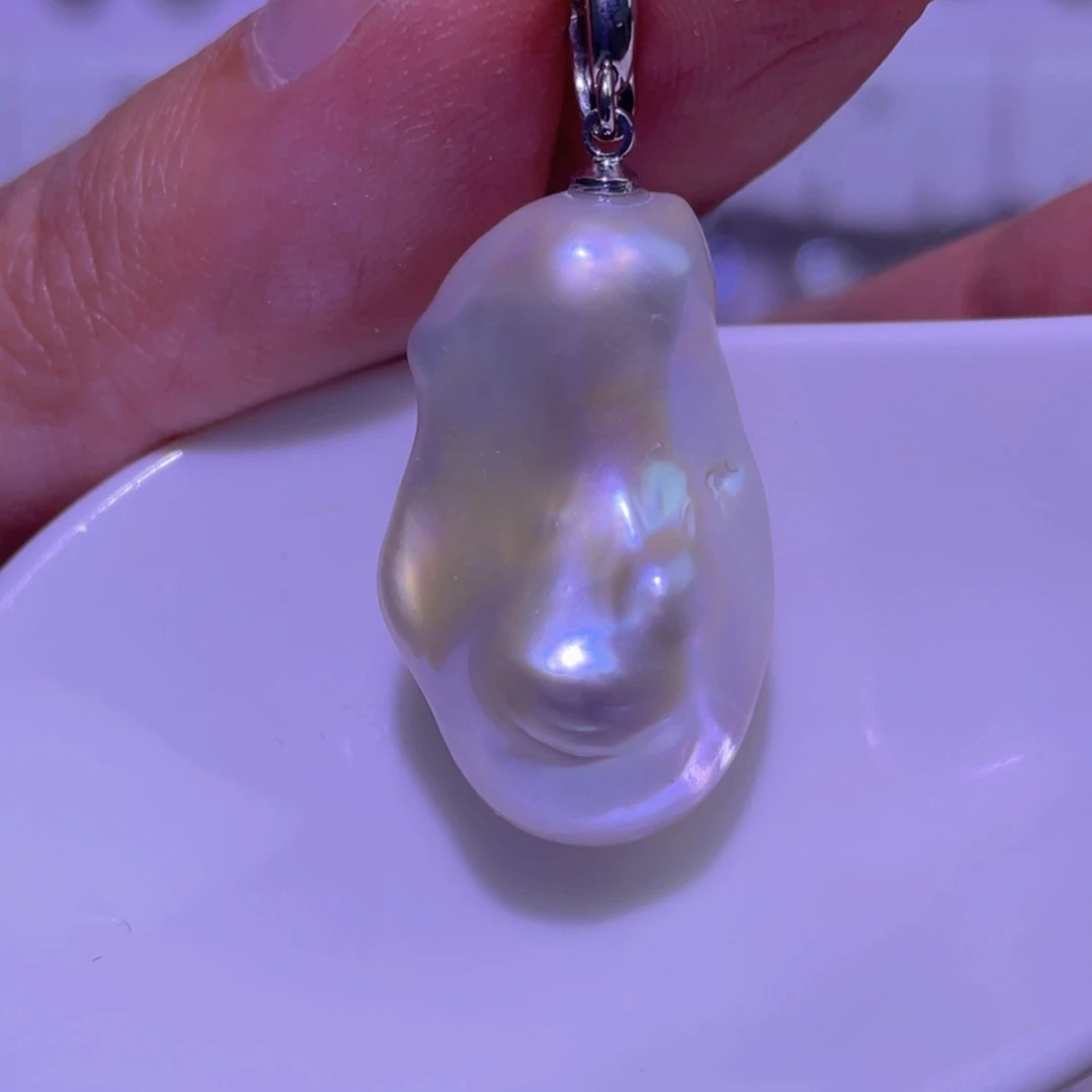 未镶嵌天然淡水珍珠吊坠淡水珍珠