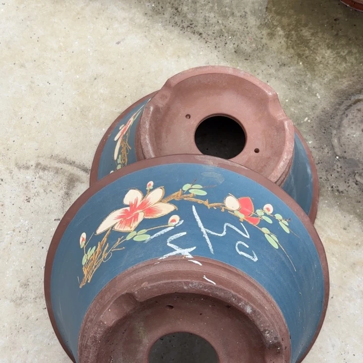 紫砂花盆紫砂的花