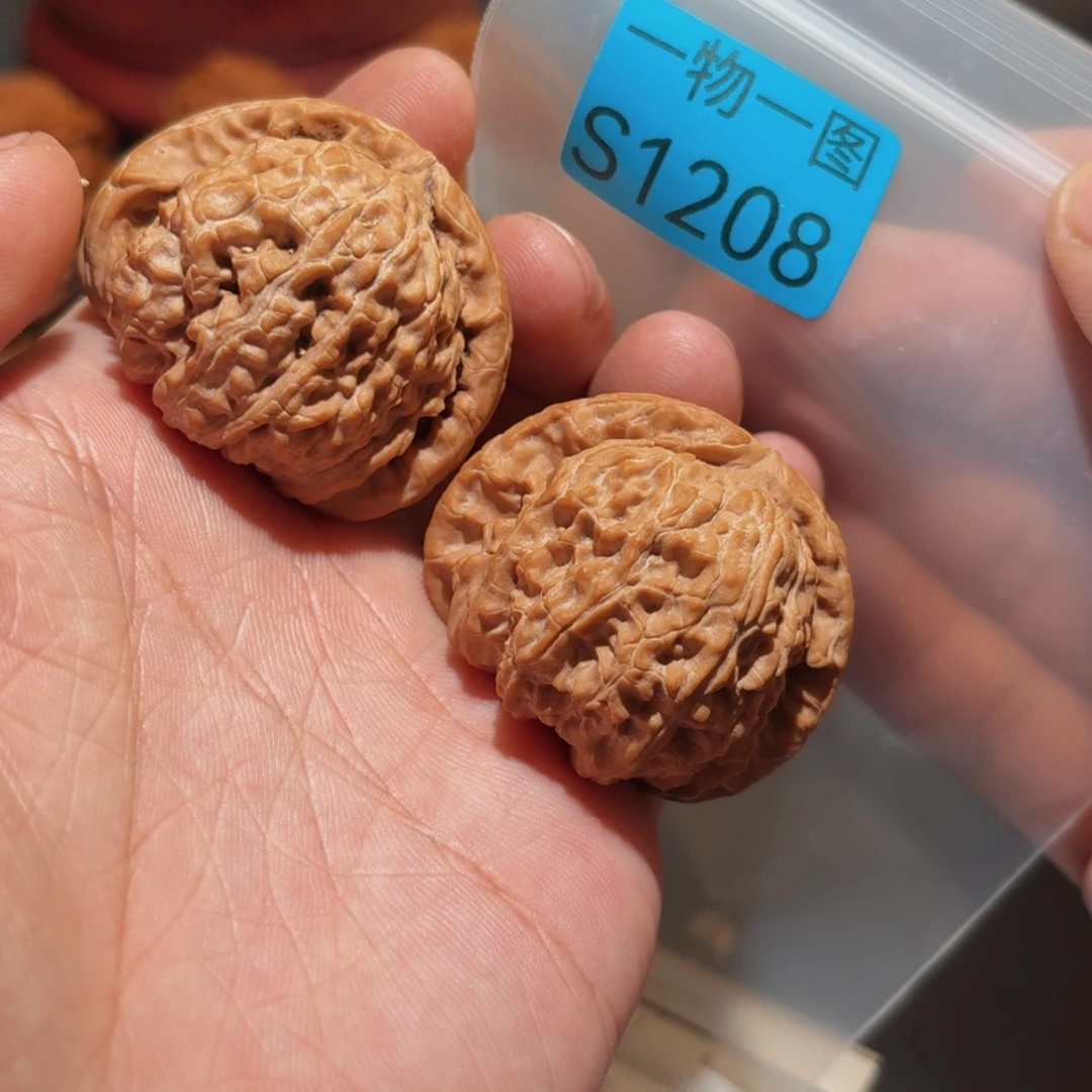 吊坠文玩核桃白狮子