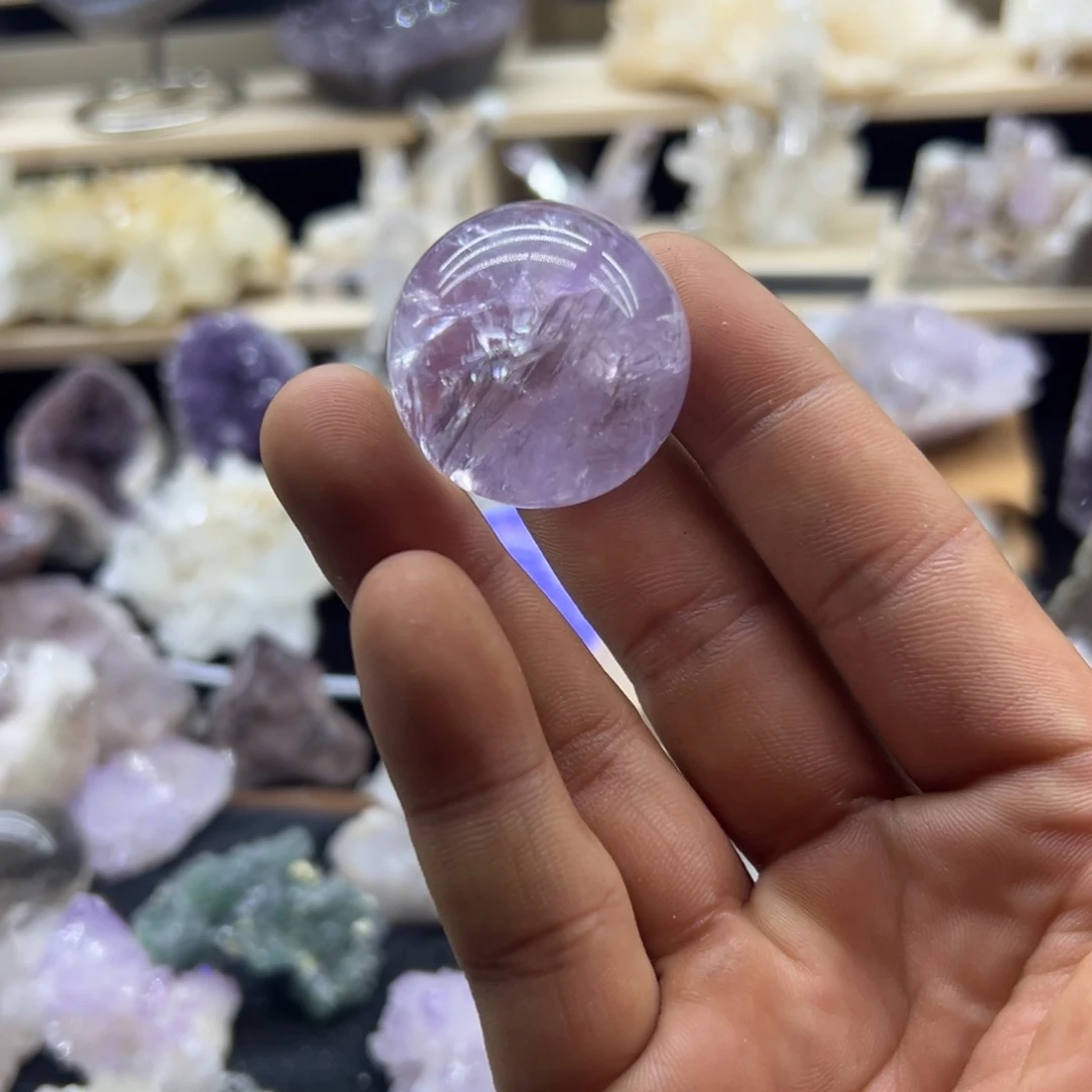 水晶未镶嵌珠宝半成品