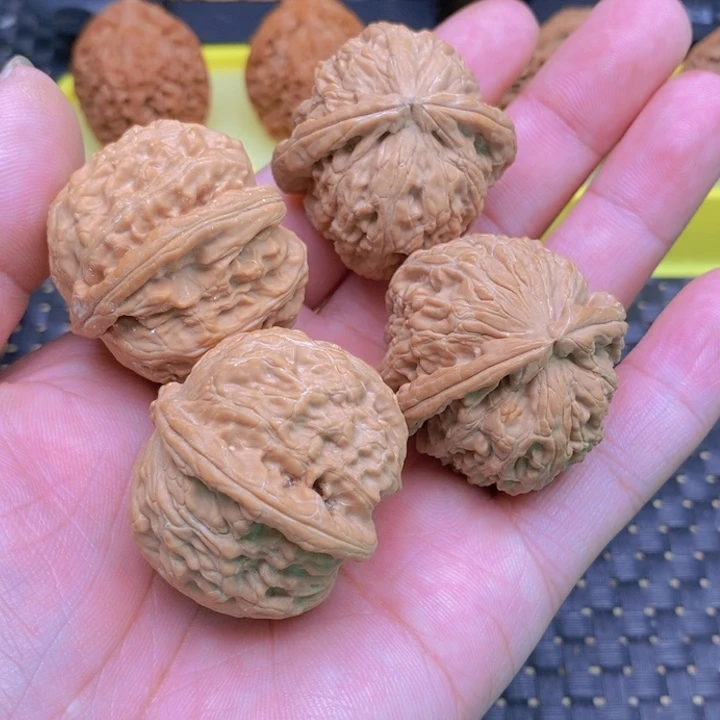 核桃手串/手链顺**然山地三角白狮子头37尺