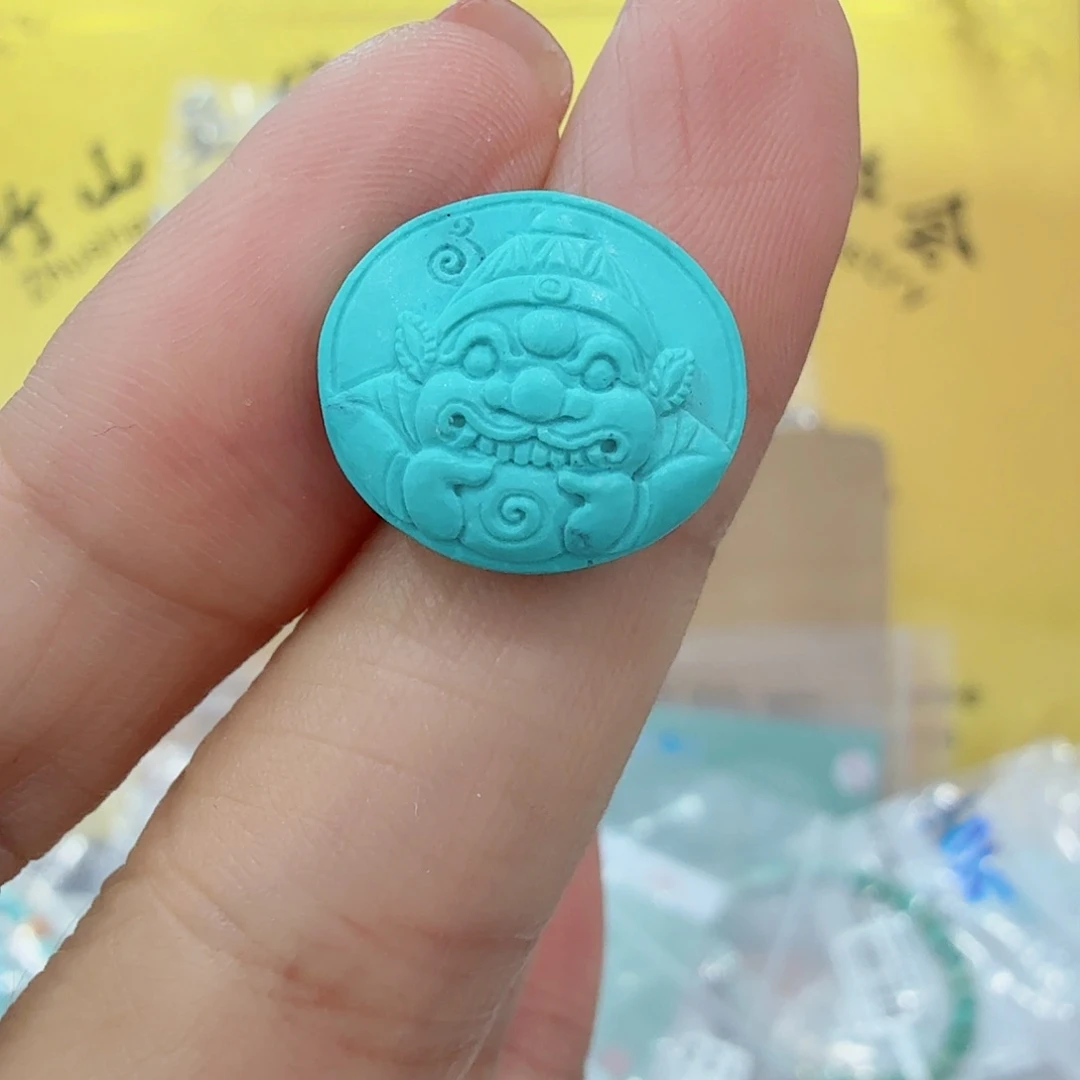 未镶嵌绿松石珠宝奇石