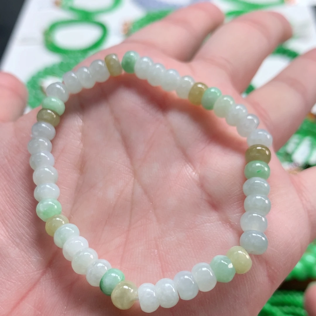 翡翠未镶嵌手链翡翠