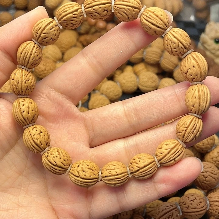 桃核手串核桃手串野生钱袋子12➕