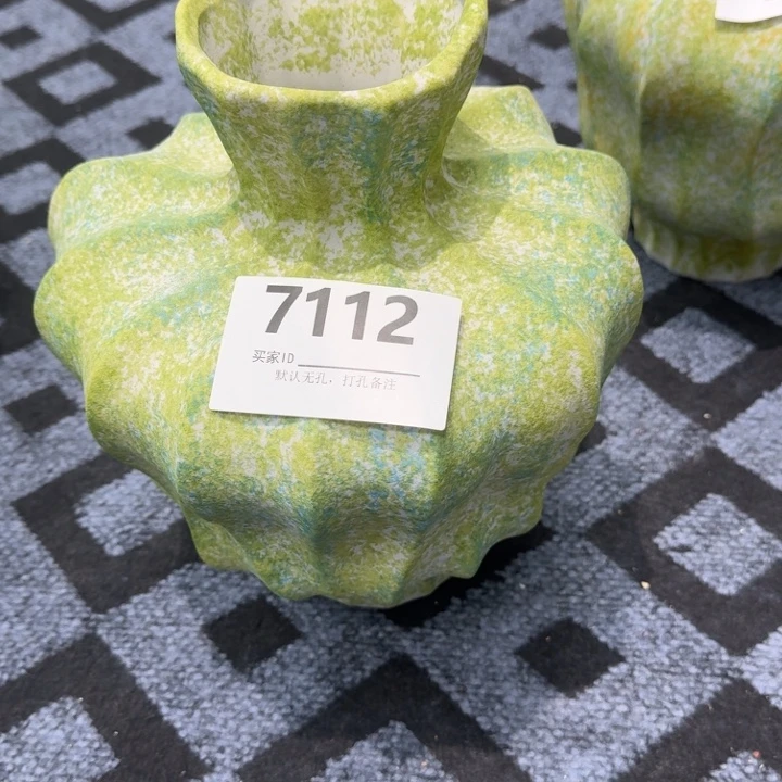 H***️瓷片景德镇高温花器编码7112高31口6默认无孔