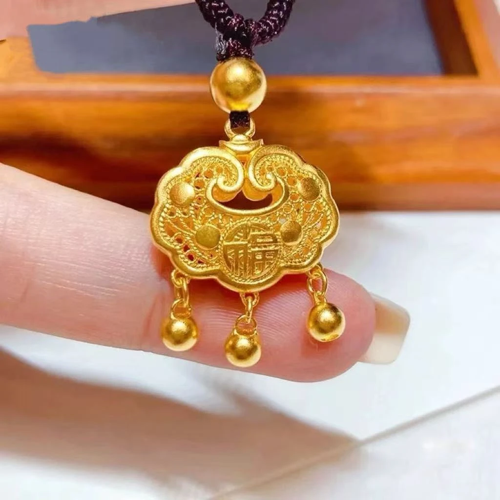 【小北严选999】-62 时尚饰品 福字项链