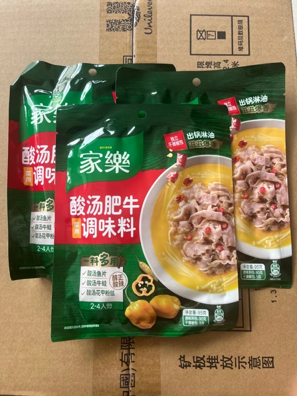 家乐酸汤肥牛调味料95g酸辣风味酸辣花甲粉丝调料包金汤厨房味道