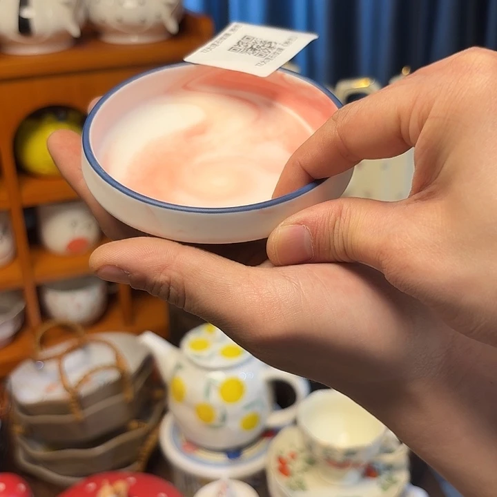 罐景德镇陶瓷带盖碗