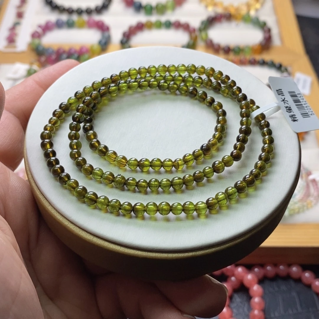 碧玺碧玺手链未镶嵌