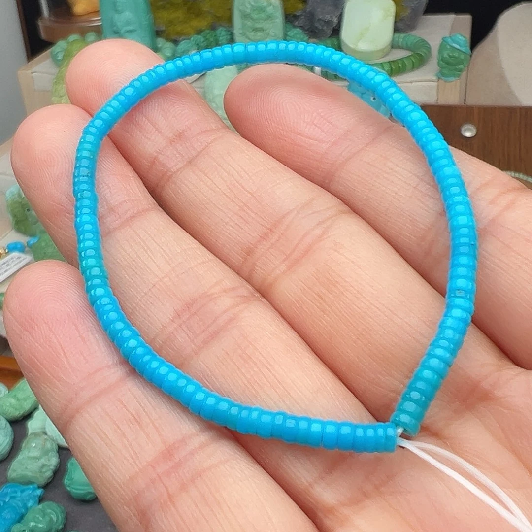 绿松石未镶嵌主播万珍