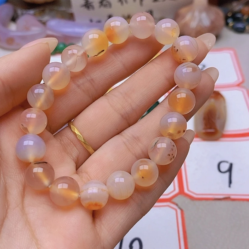 【闪购商品】未镶嵌玛瑙/玉髓珠宝半成品岁***河