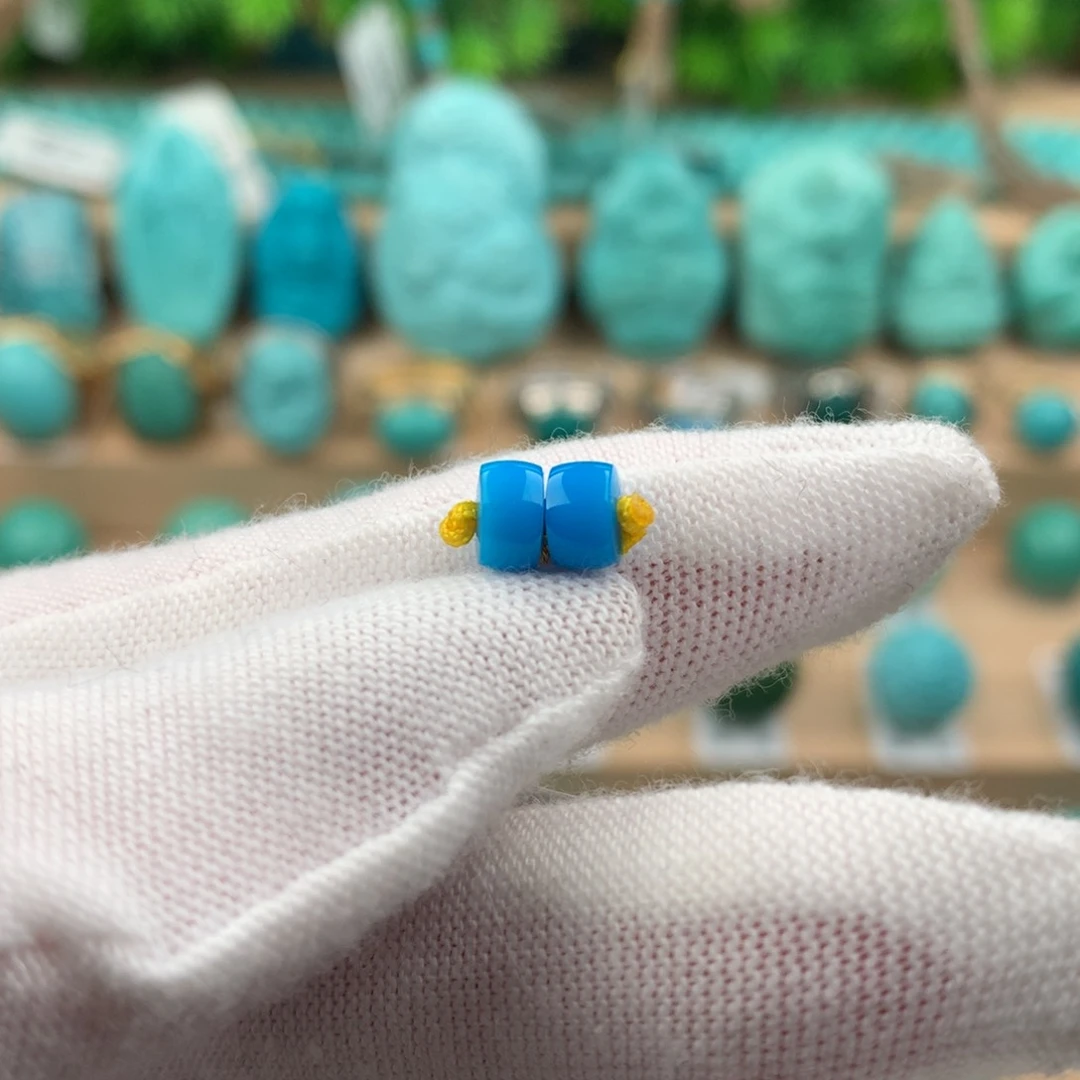 绿松石配饰未镶嵌卡5.6