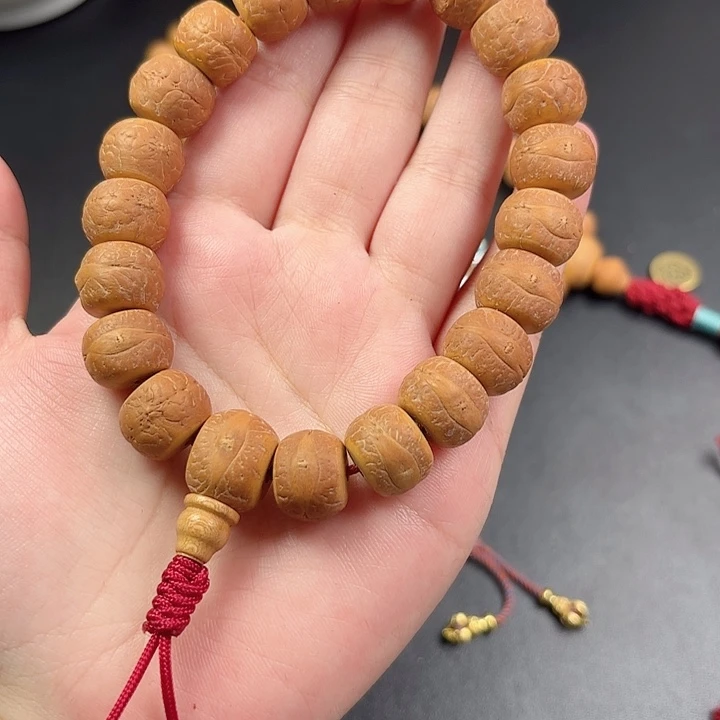 吊坠凤眼菩提藏式手串