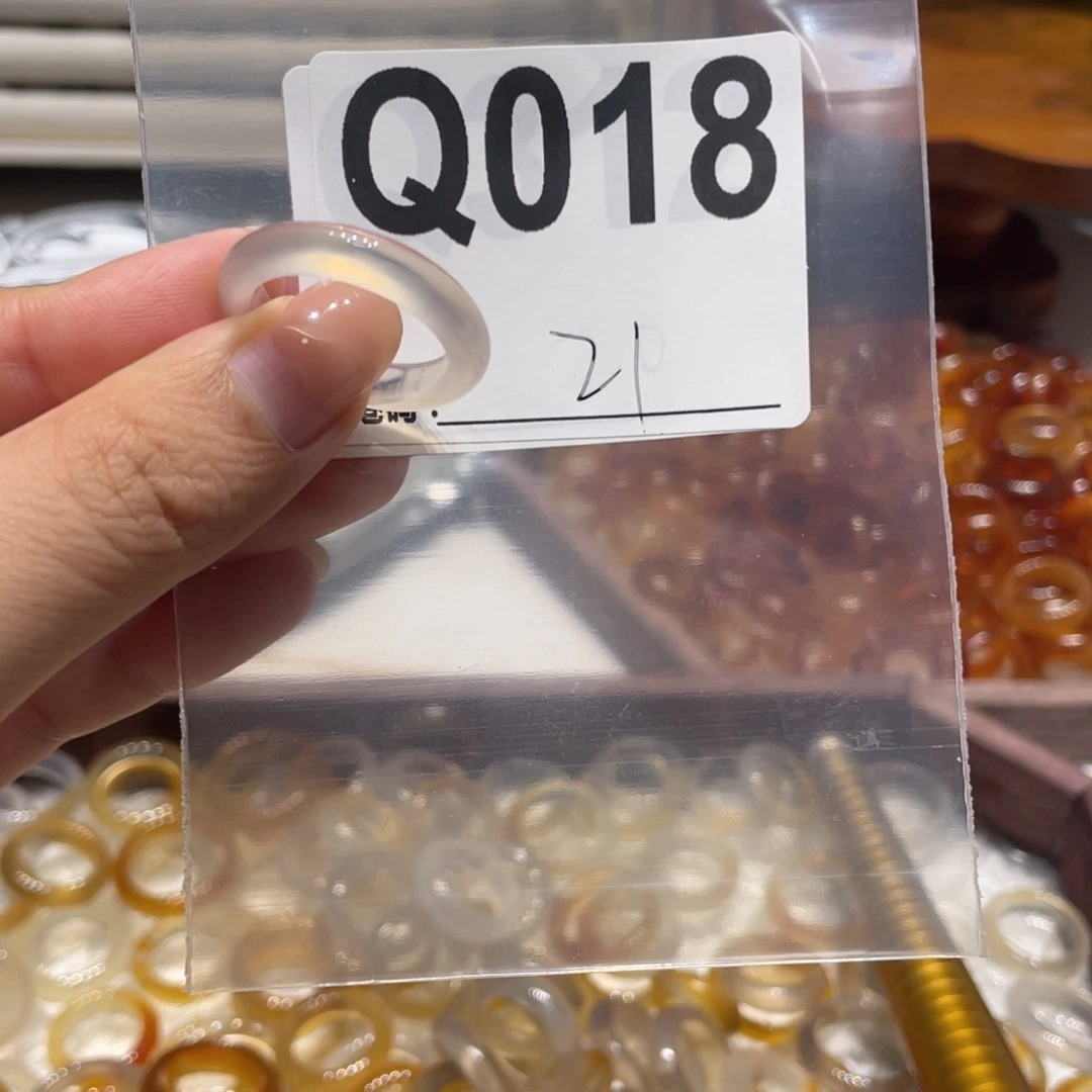 玛瑙/玉髓未镶嵌戒指018