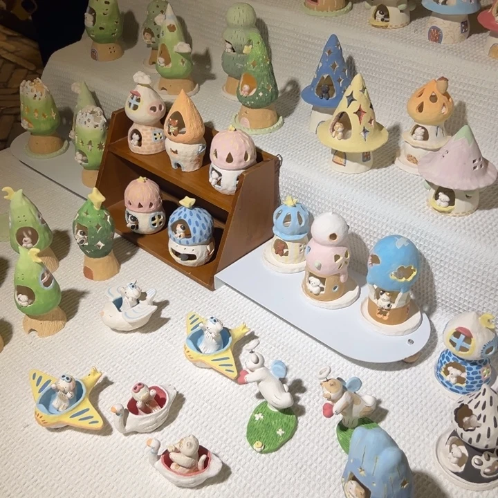 摆件陶景德镇陶瓷摆件猪猪猪12