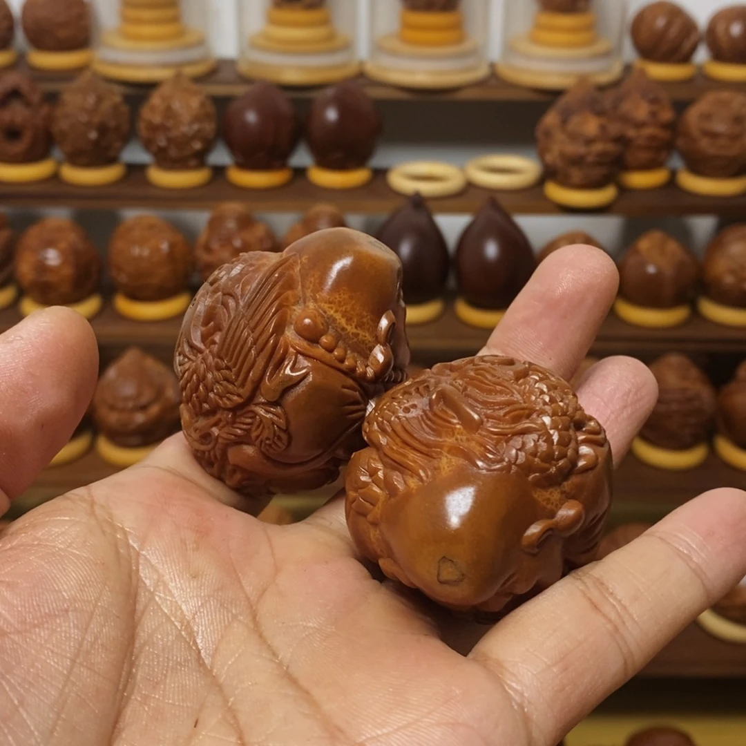 橄榄核手串/手链无*龙凤米勒