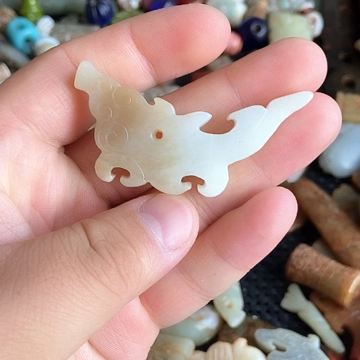 和田玉未镶嵌颈饰28