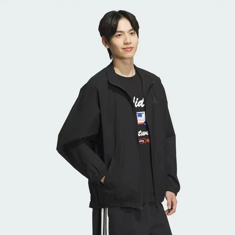 adidas阿迪达斯官方运动2025夏男梭织夹克 JZ8408