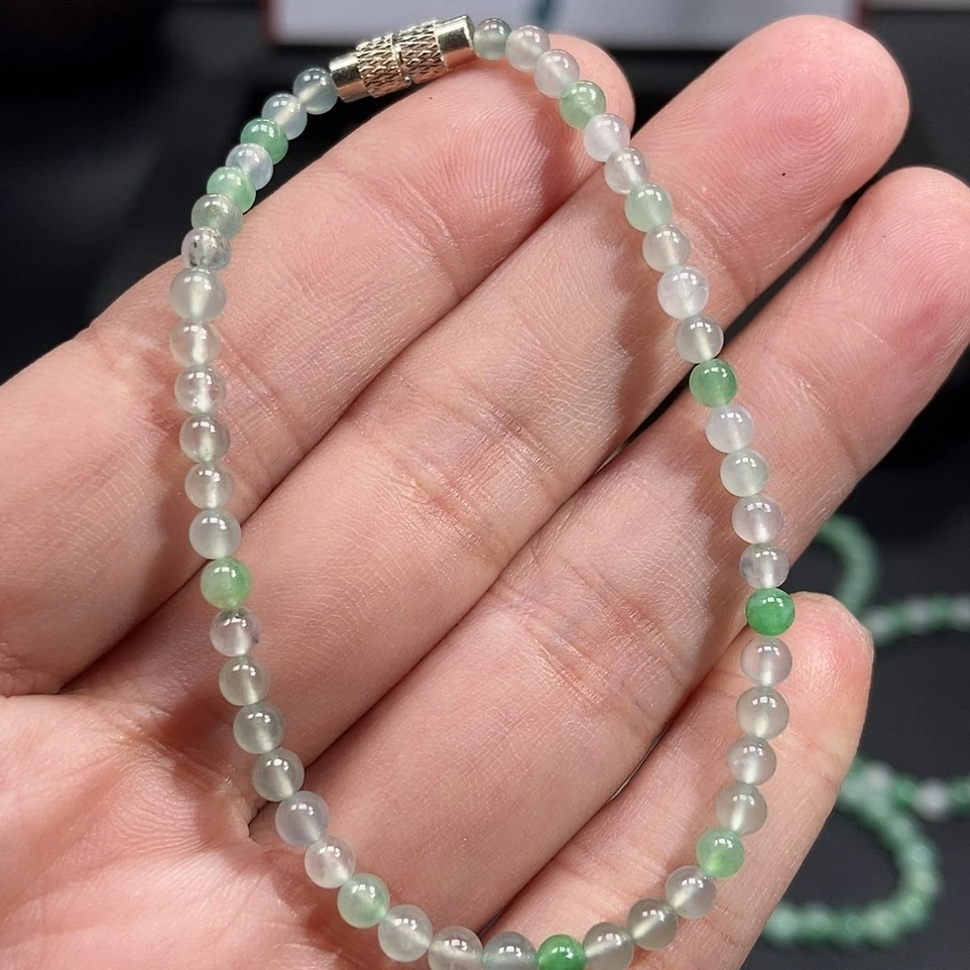 翡翠未镶嵌手串125788999